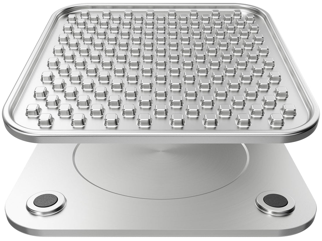 Feedoo Double Wall Stainless Steel Lick Mat for Dogs & Cats