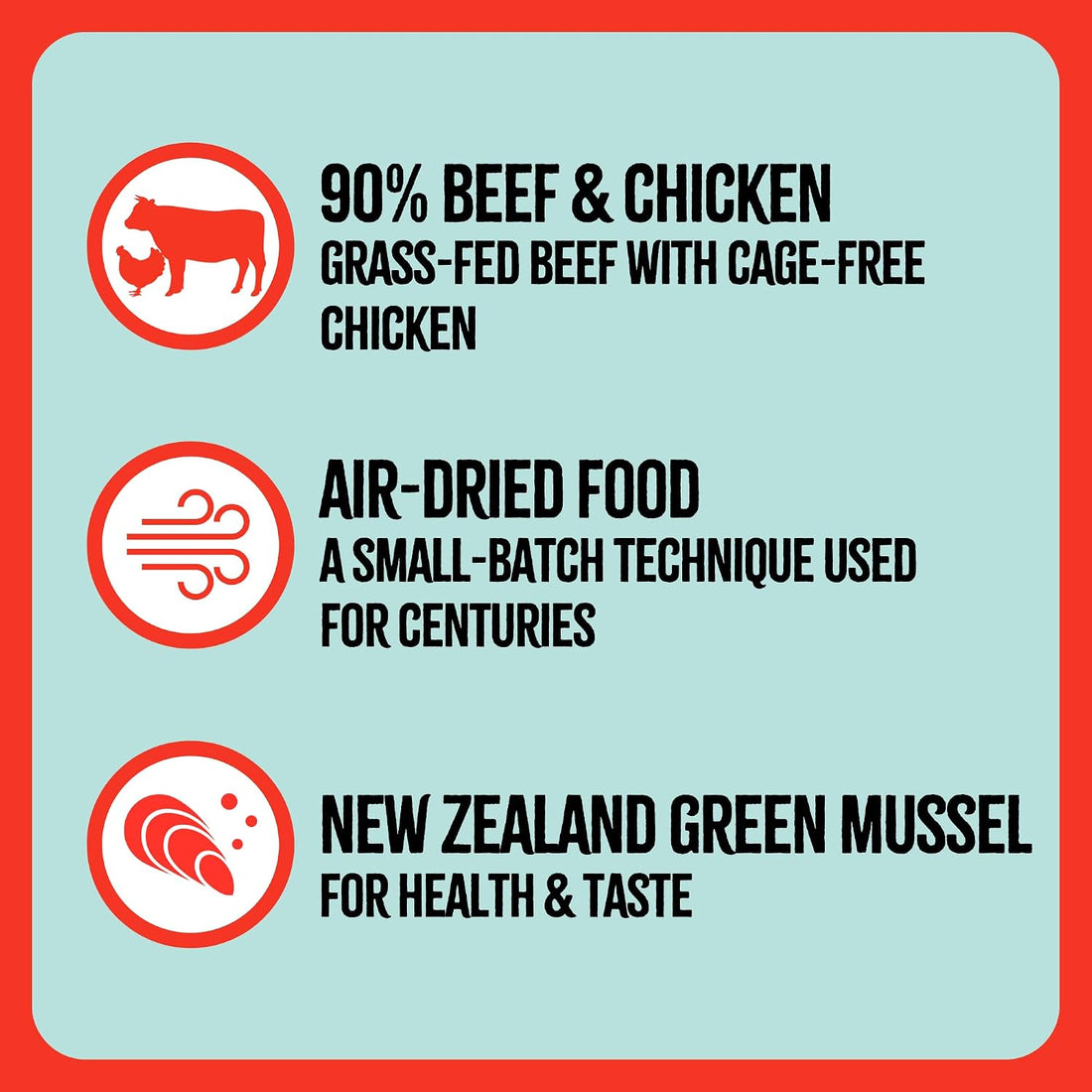 RawTernative Air‑Dried Cat Food, Beef & Chicken Recipe, 5 oz