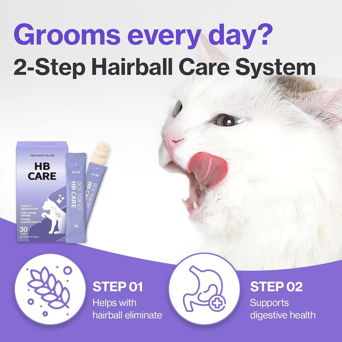 Doctor By HB Care Hairball Treatment for Cats