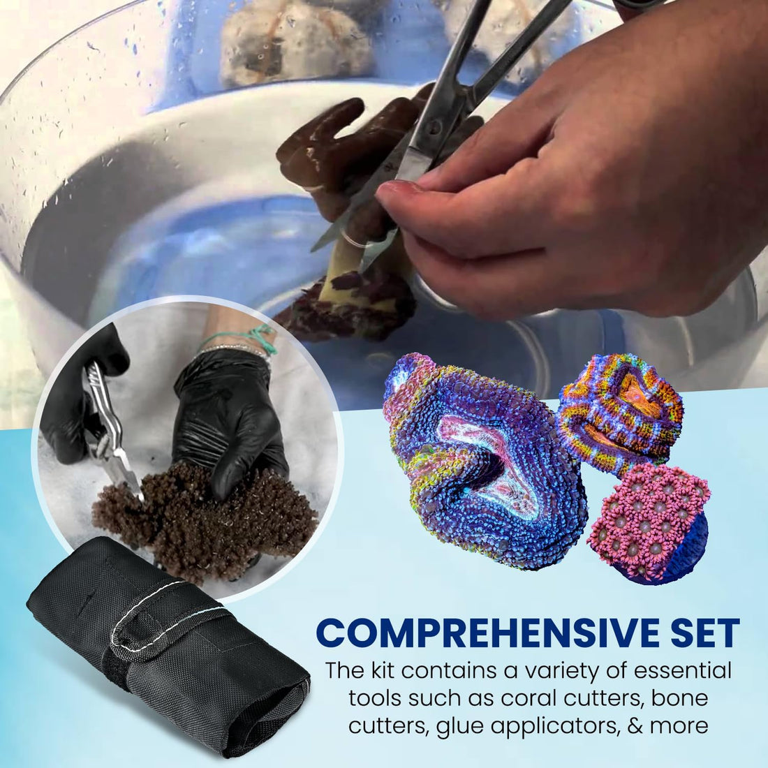 Premium Coral Fragging Kit - Complete Coral Propagation and Fragging