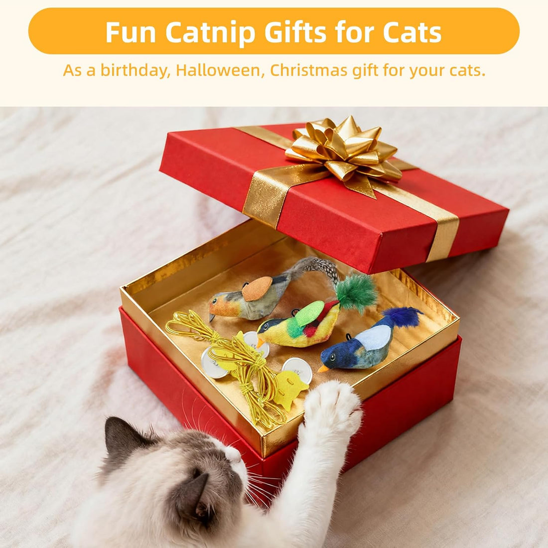 Tocirelo Interactive Cat Toys Bird