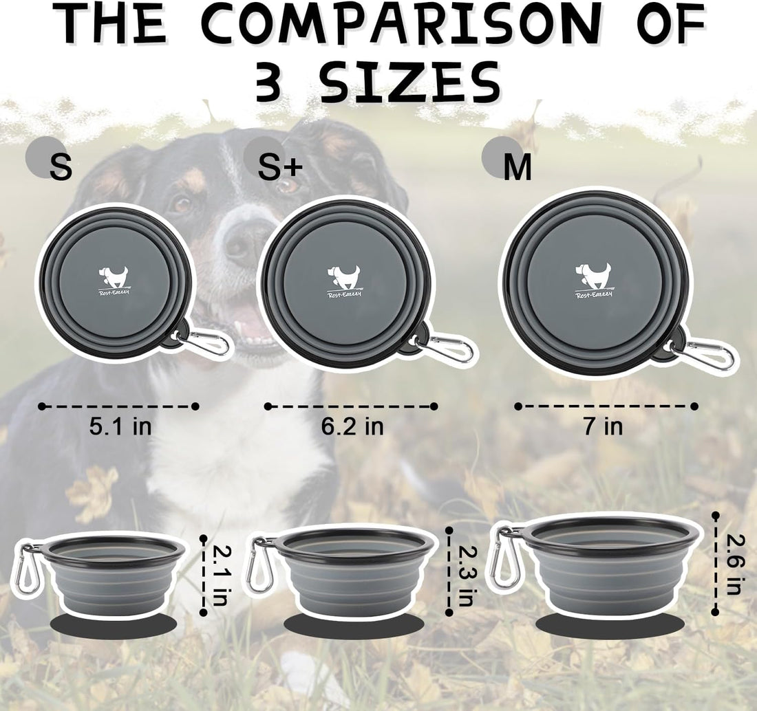 Rest-Eazzzy Collapsible Dog Bowls