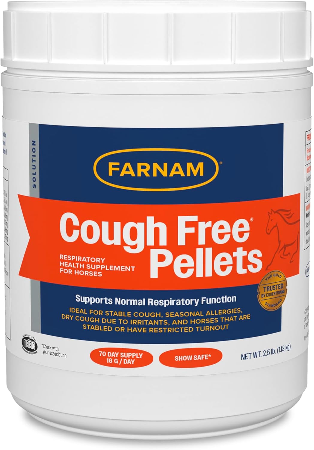 Farnam Cough Free Horse Supplement Pellets
