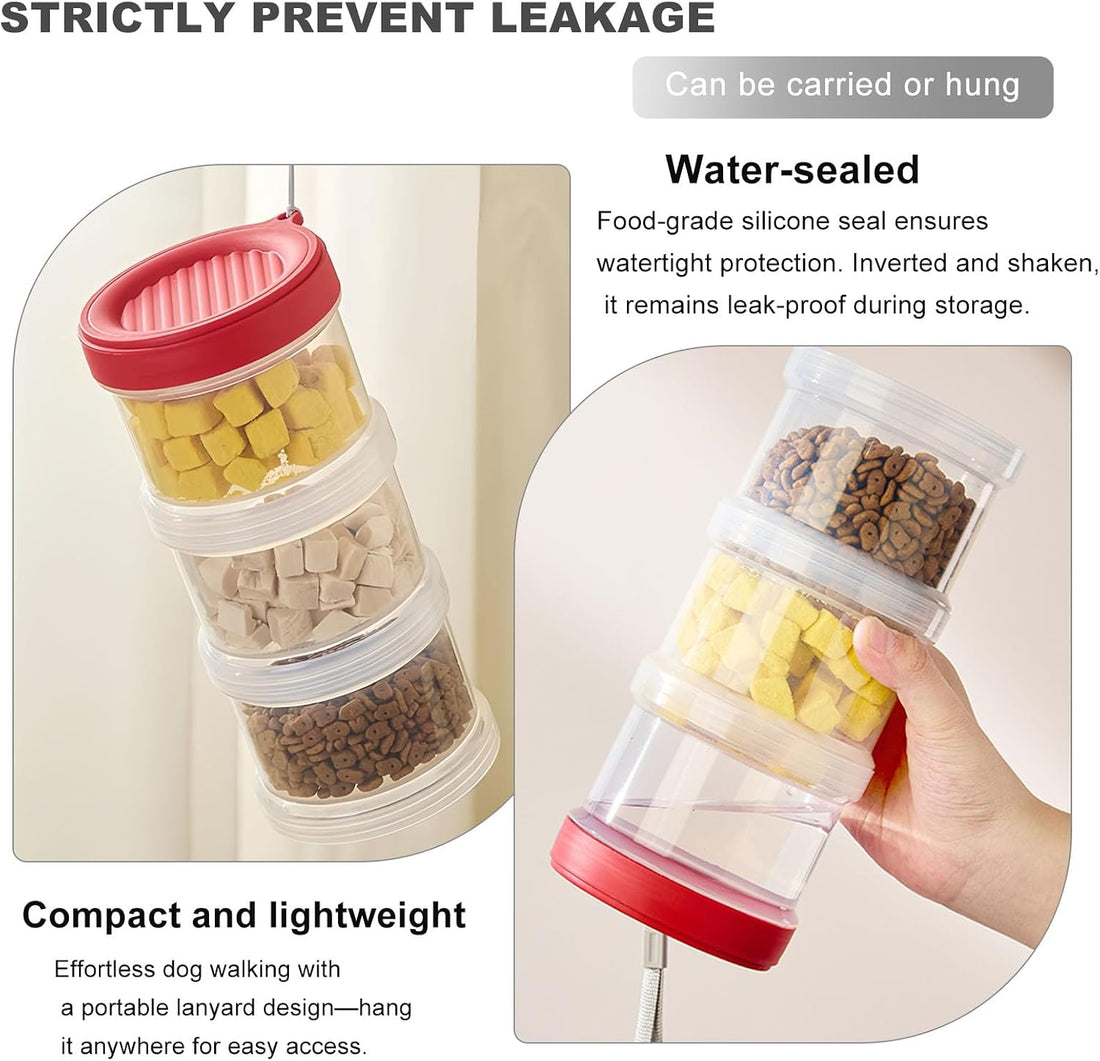 2025 Upgraded Airtight Dog Treat Container