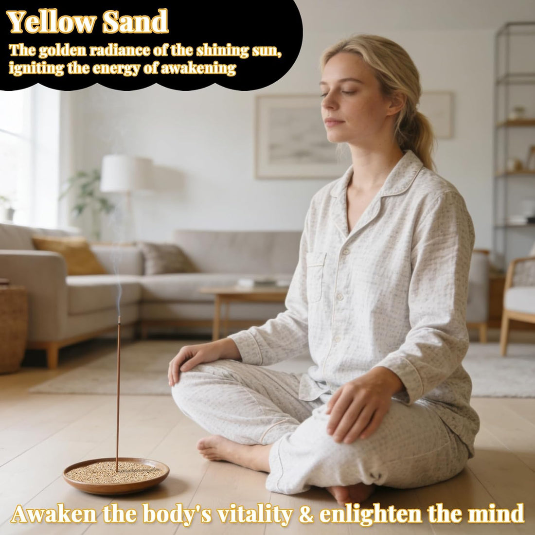 RAINFLOW 15oz Fine Yellow Sand for Crafts