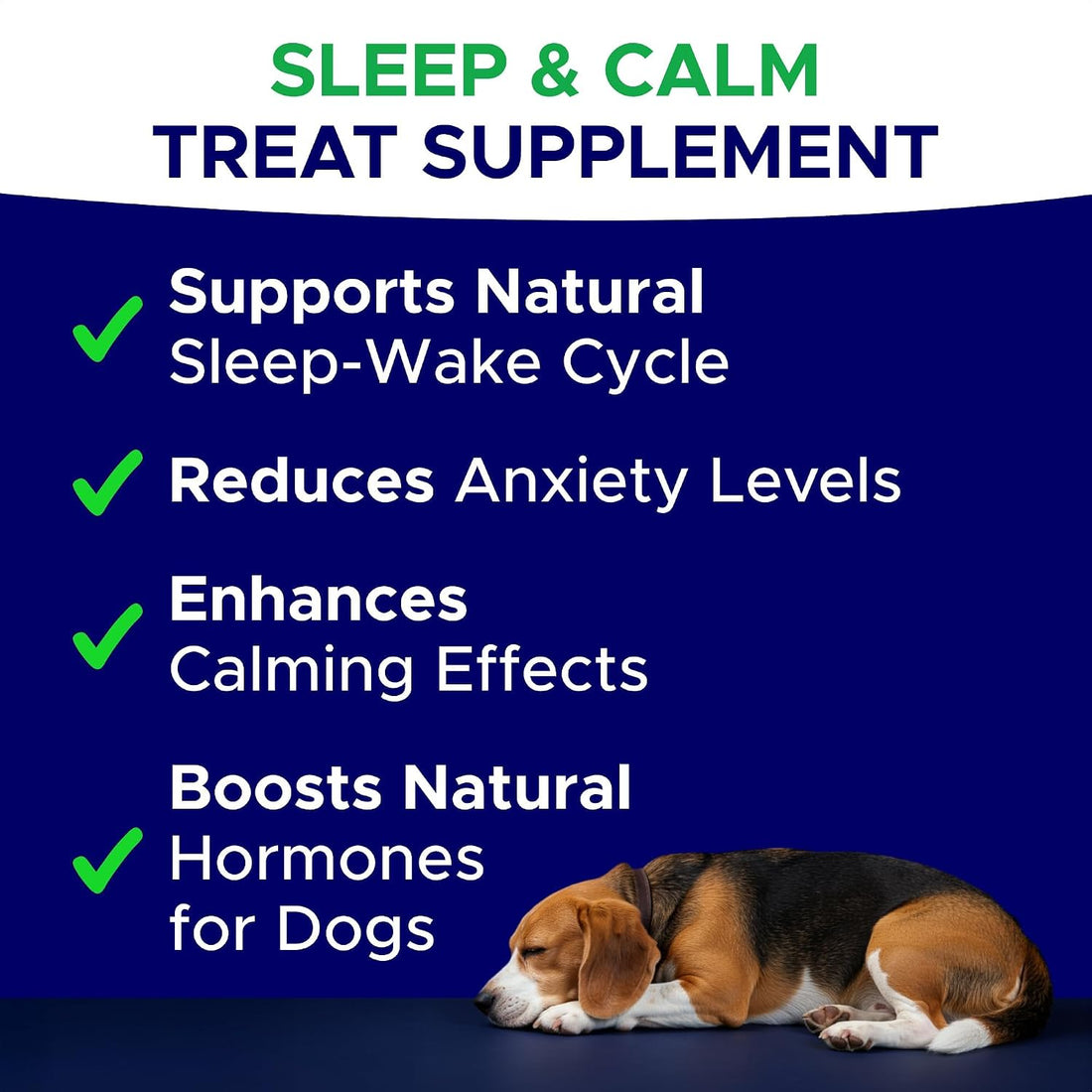 GOODGROWLIES Melatonin for Dogs to Sleep 6mg - Doggie Sleep Aid Treats