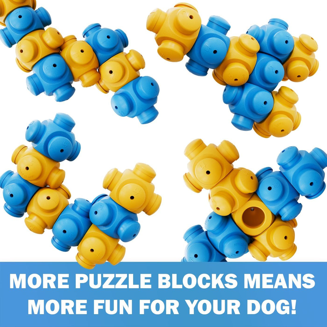 Dog Puzzle Toys for Smart Dogs, Interactive, Boredom Busters
