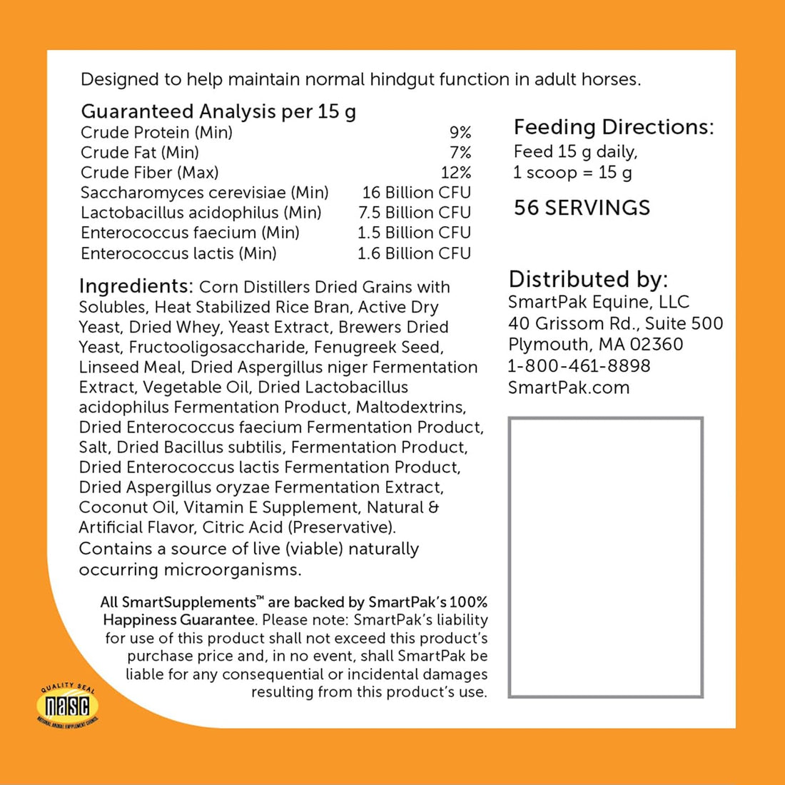SmartEquine SmartDigest, 1.85 lb, Bucket