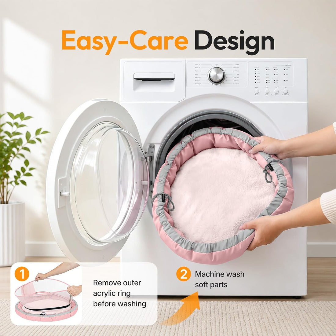 Cat Bed for Indoor Kitten Bed Washable