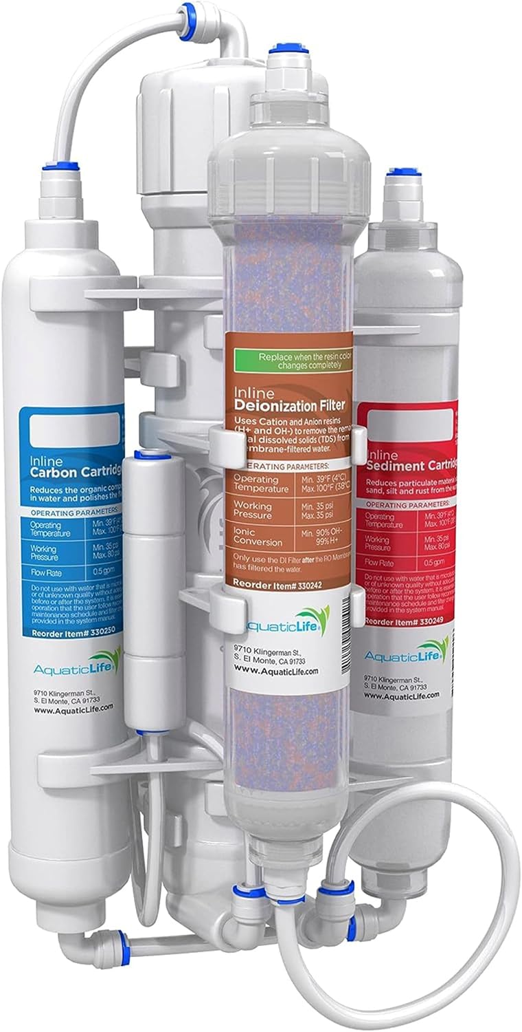 Aquatic Life RO Buddie 4-Stage Aquarium Water Filter System