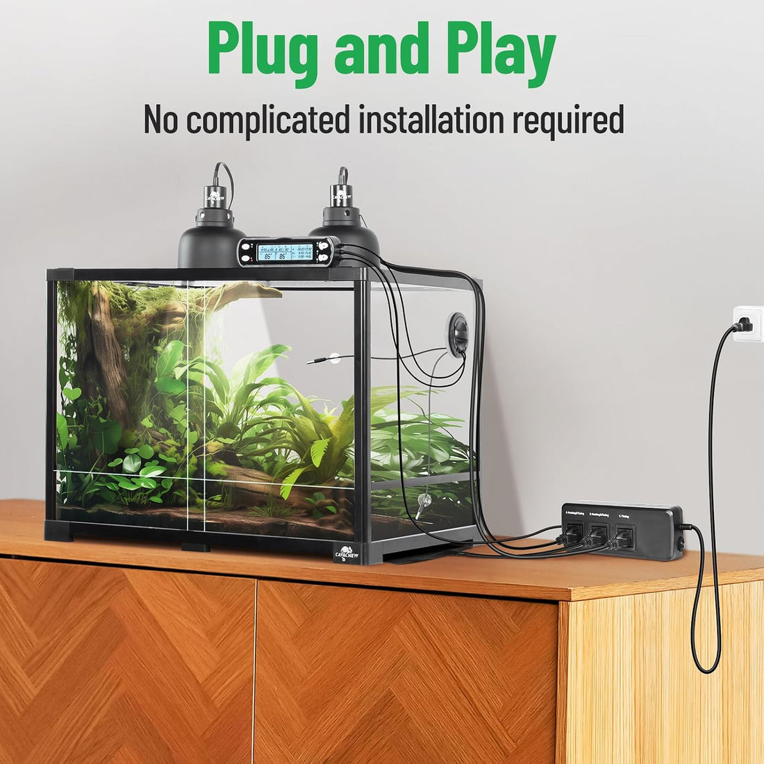 Smart Thermostat with Heating Timing Outlets