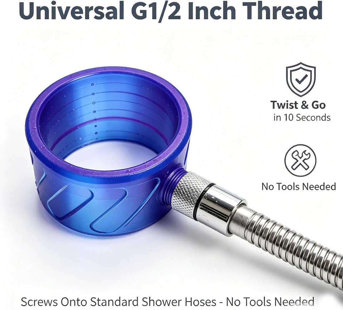 360° Dog Paw Cleaner Attachment, Shower Pet Foot Washer Ring