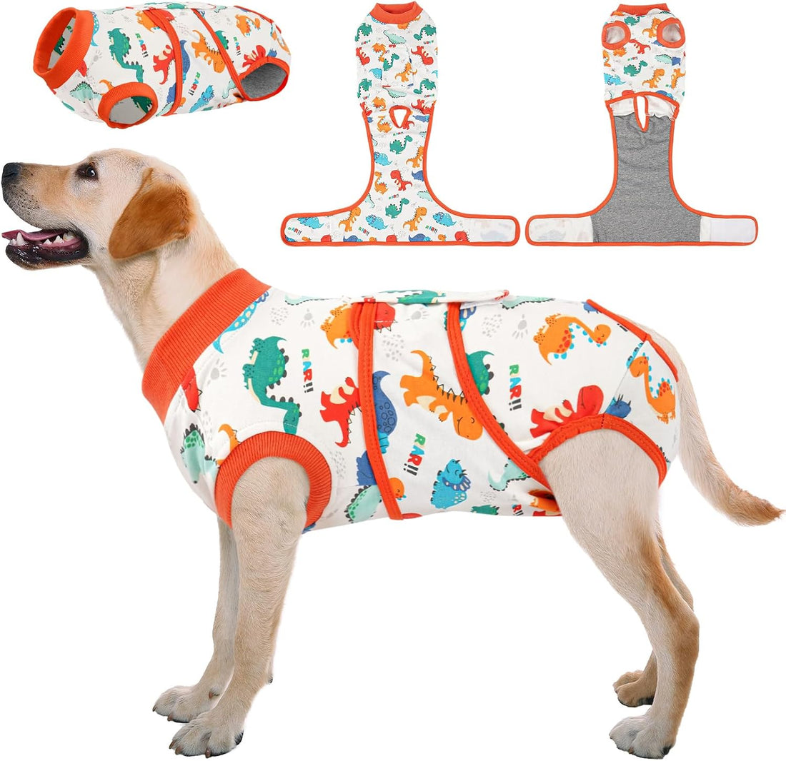 Kuoser Dog Surgery Recovery Suit, Surgical Suit for Dogs Male Female