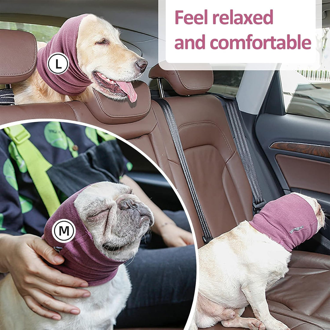 Dog Ear Cover for Anxiety Relief