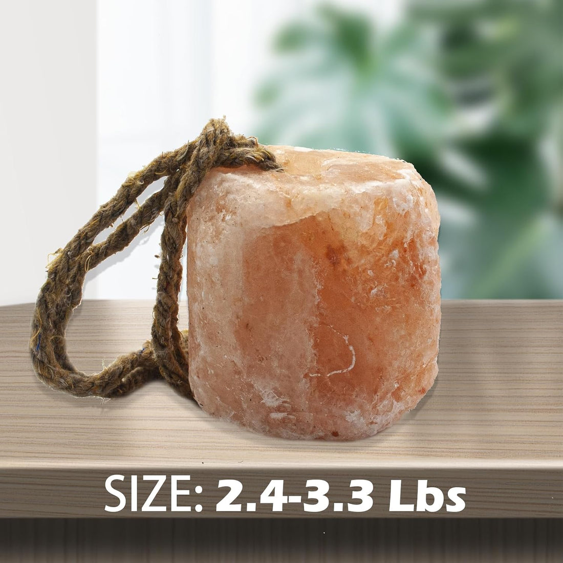 Himalayan Salt Lick Natural Minerals Block on Rope