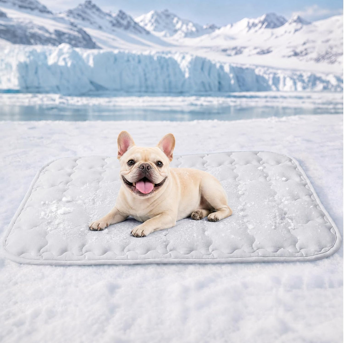 Luciphia Dog Cooling Mat, Q-MAX>0.5 Non-Slip Self-Cooling Pad for Pets