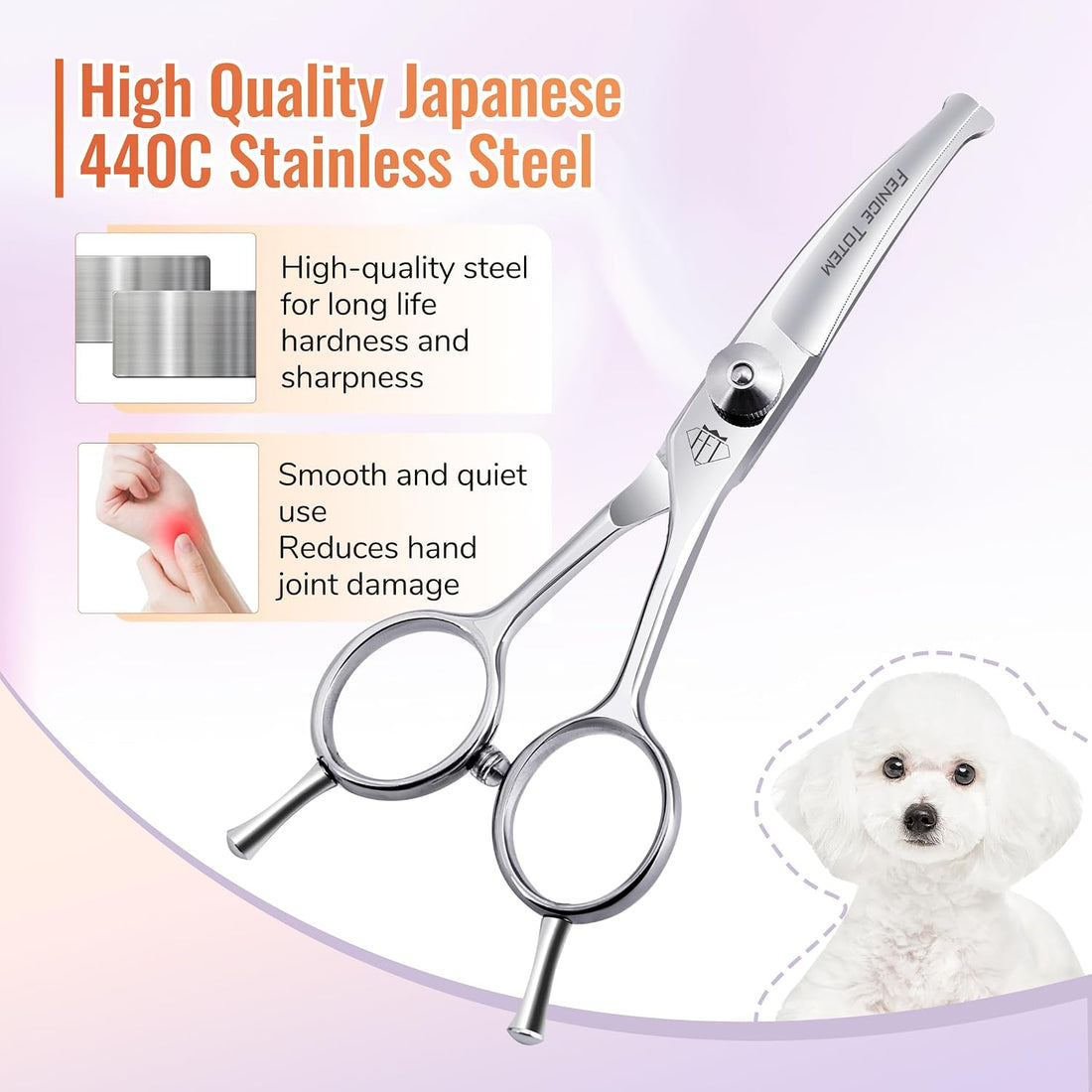 Fenice Totem Dog Grooming Scissors