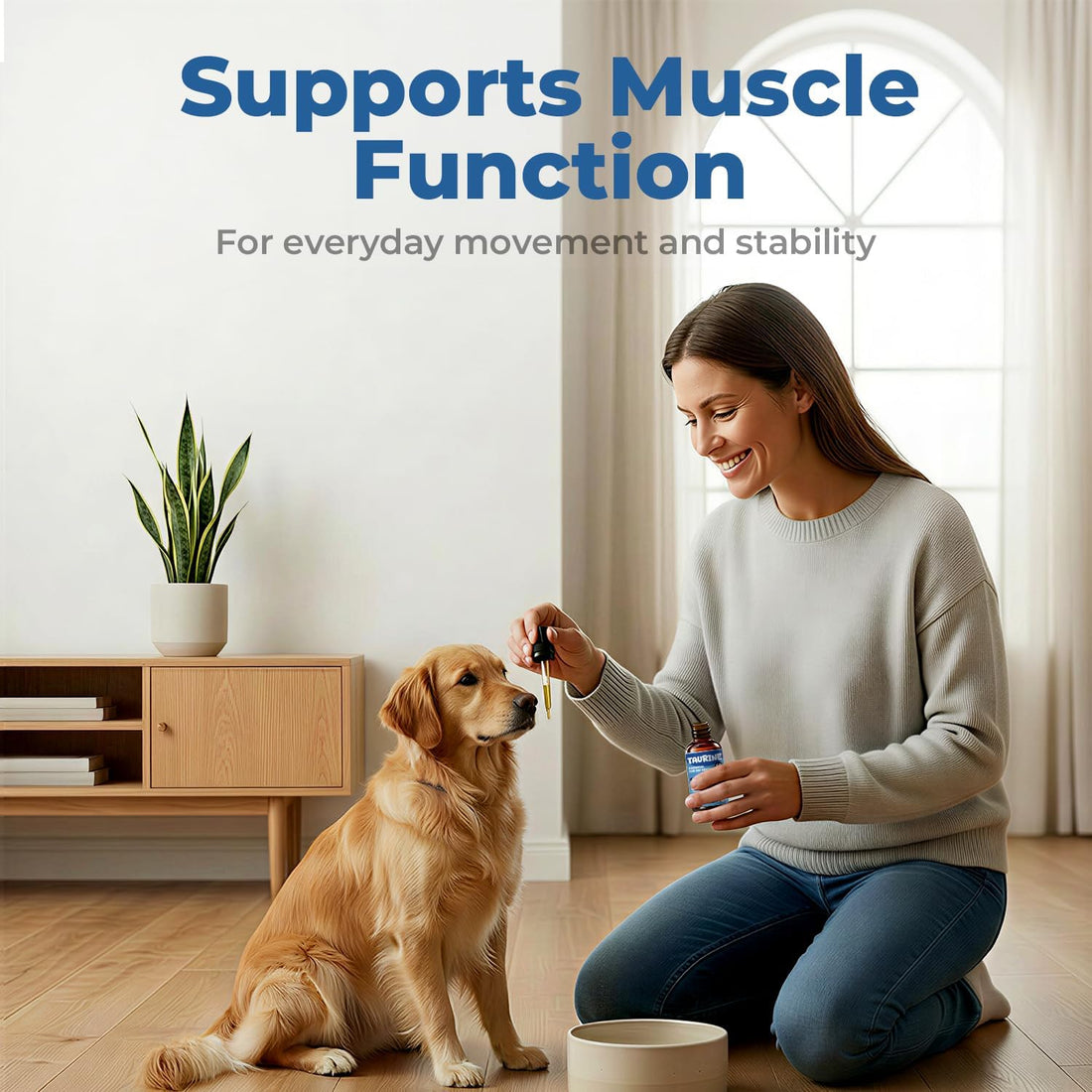 Taurine Supplement for Dogs Drops