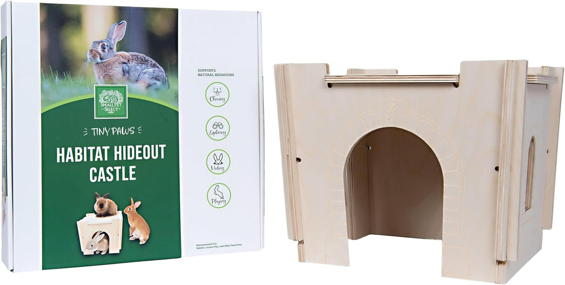 Small Pet Habitat Hideout-Tunnel, Rabbits, Guinea Pigs