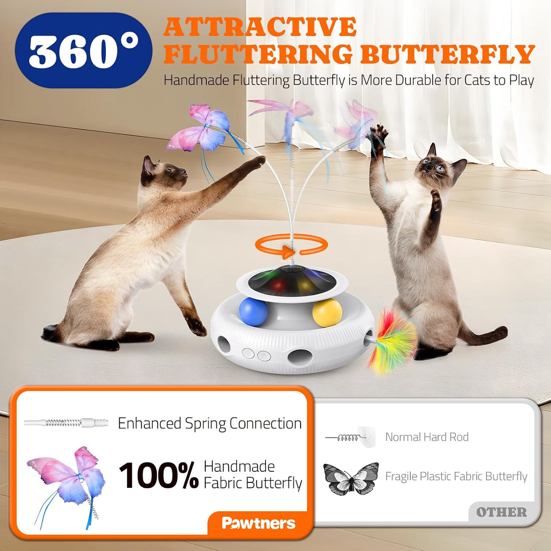 Pawtners Interactive Cat Toy