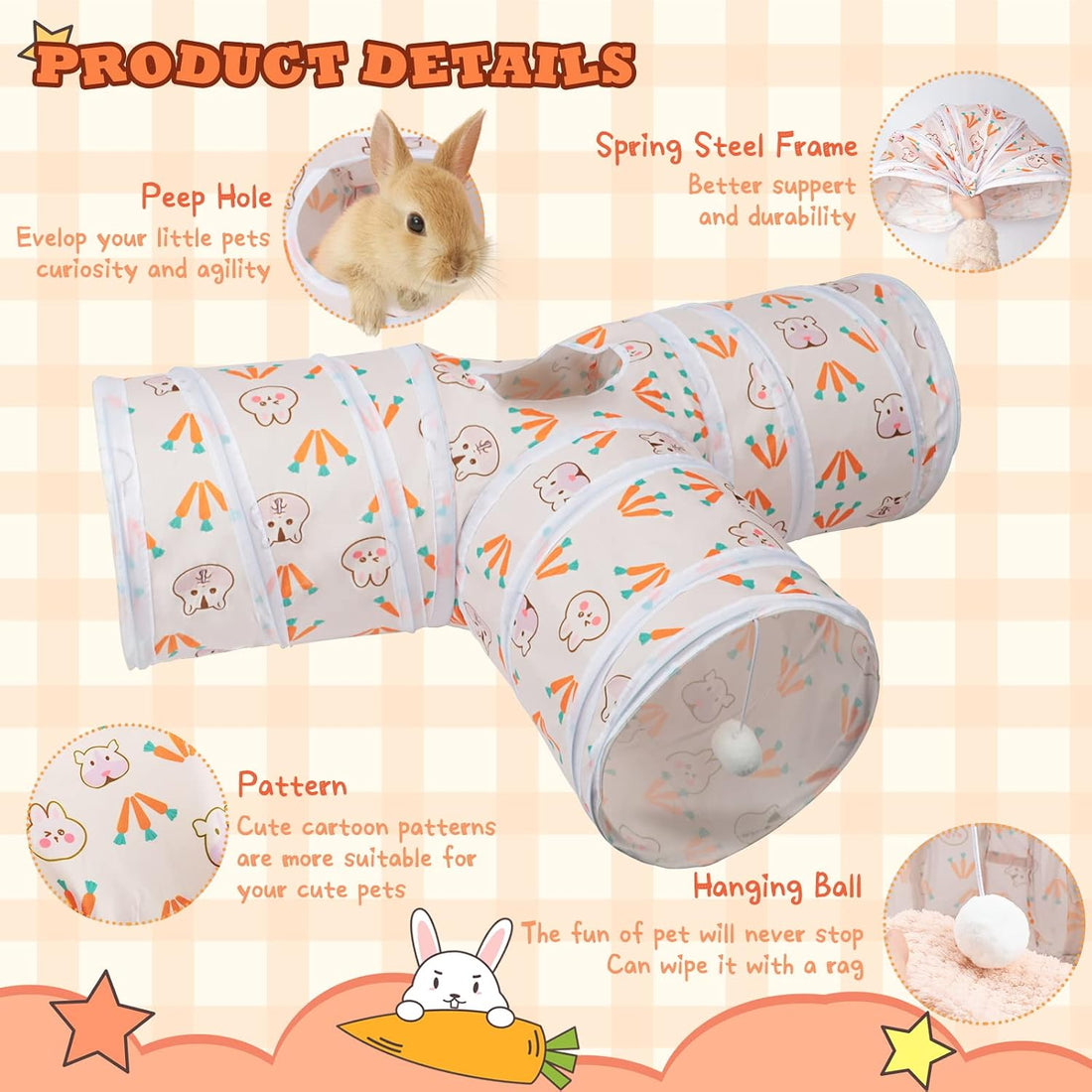BWOGUE Bunny Tunnels & Tubes