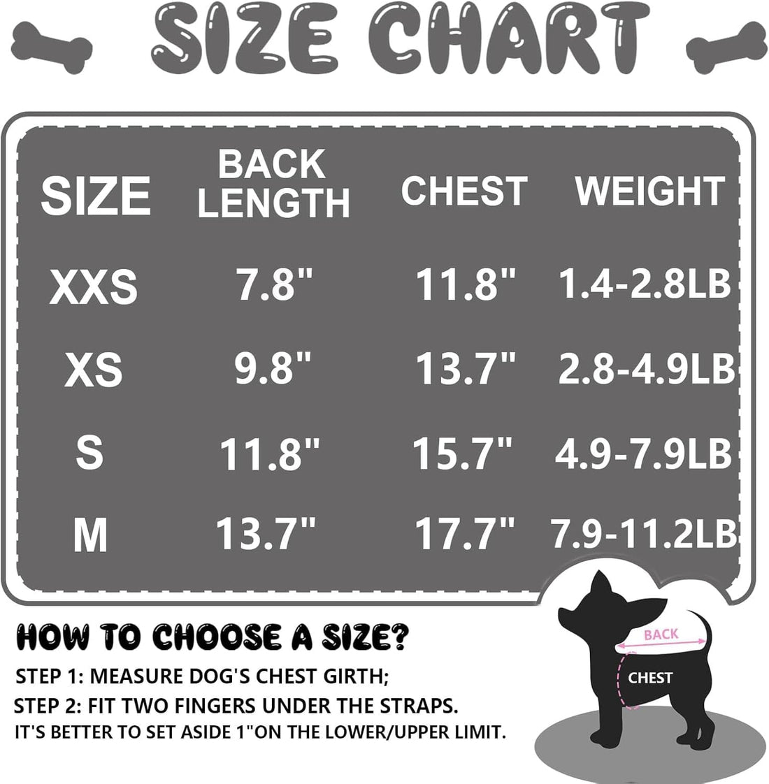 2 Pieces Dog Sweaters for Small Dogs Girl Fleece Puppy Sweater