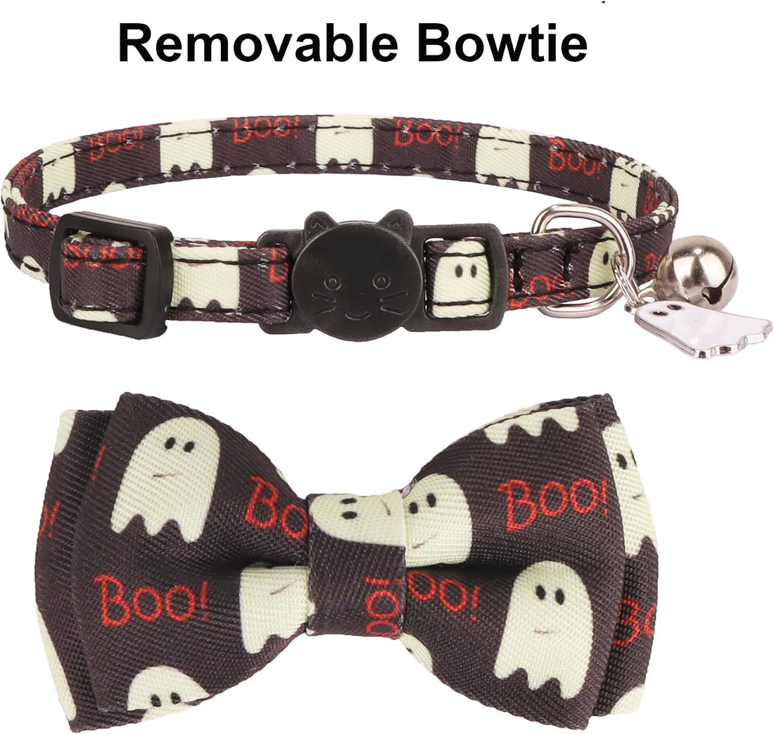 ADOGGYGO Halloween Cat Collar Breakaway