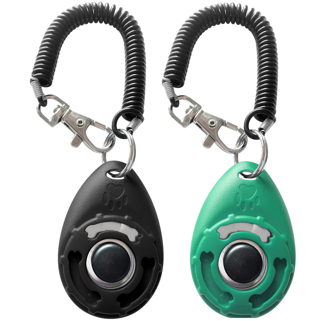 HoAoOo Pet Training Clicker with Wrist Strap - Dog Training Clickers