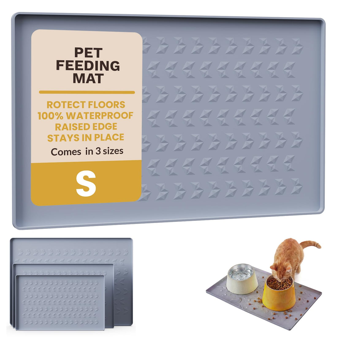 CHARMROSE Silicone Pet Feeding Mat