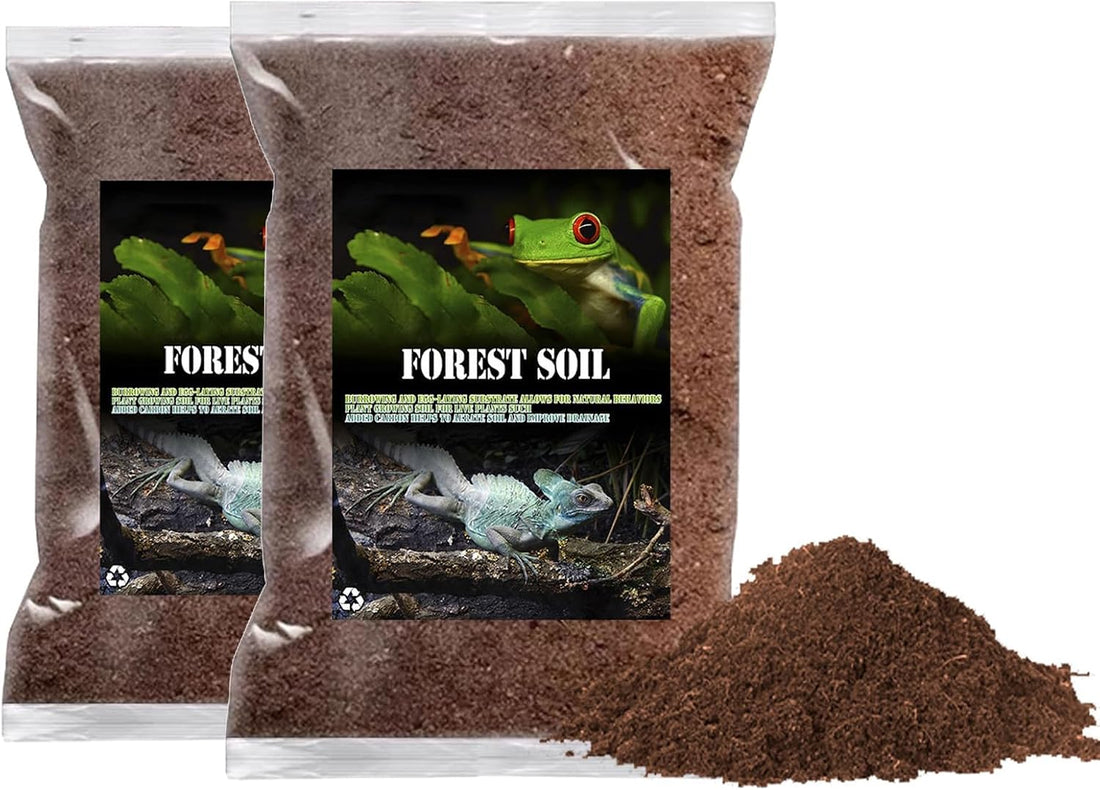 BNOSDM Reptile Soil Substrate Fluffy Small-Strand Reptile Substrate