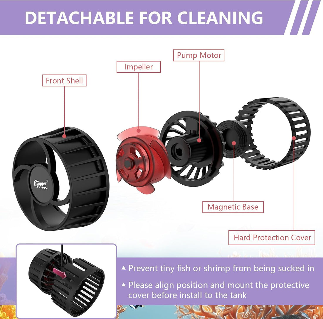 hygger Lite Wave Maker for 10-50 Gallon Aquariums