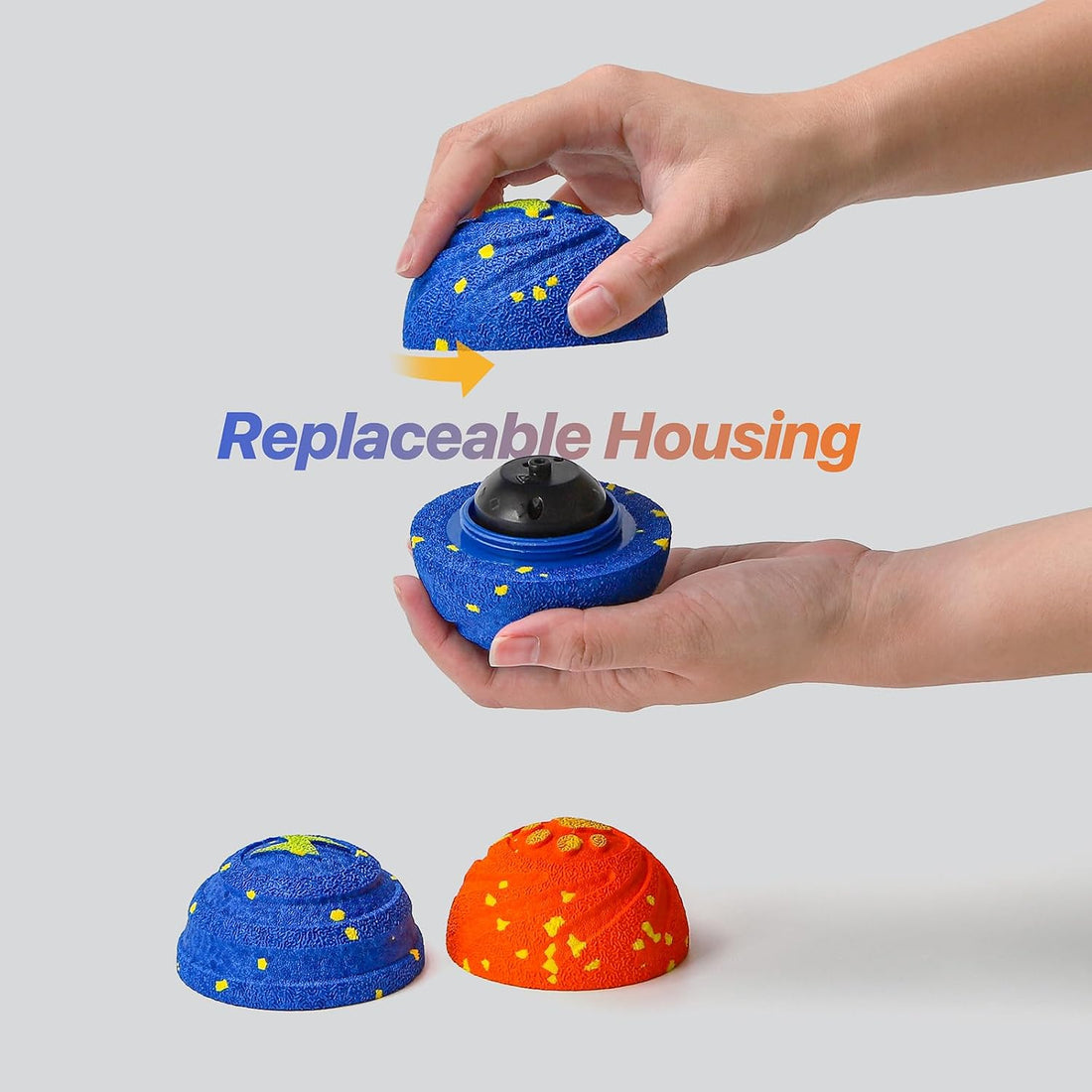 Interactive Dog Toys Automatic Dog Ball for Small & Large Dogs 2 PACK