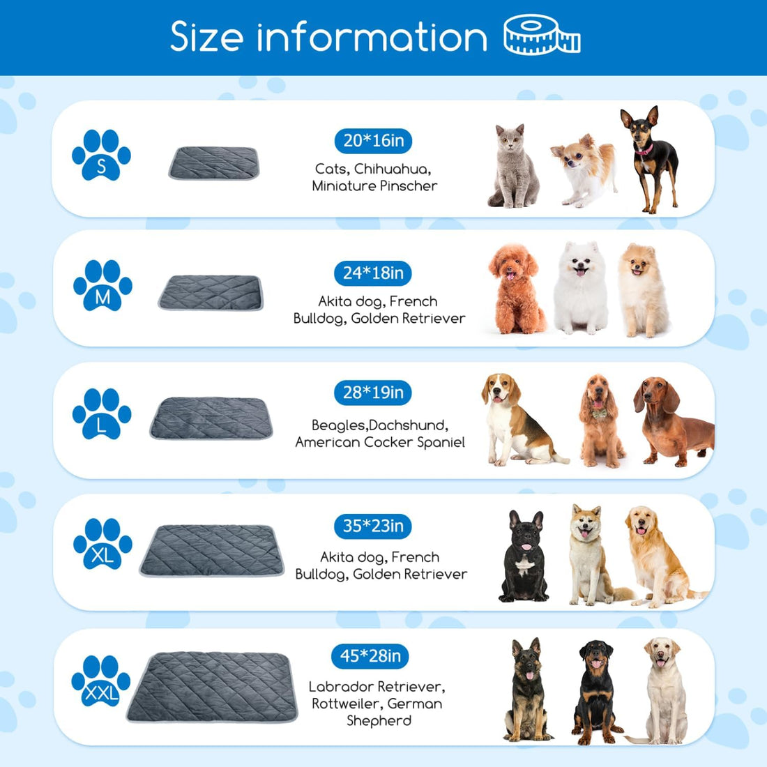 Nobleza Self Warming Pet Mat