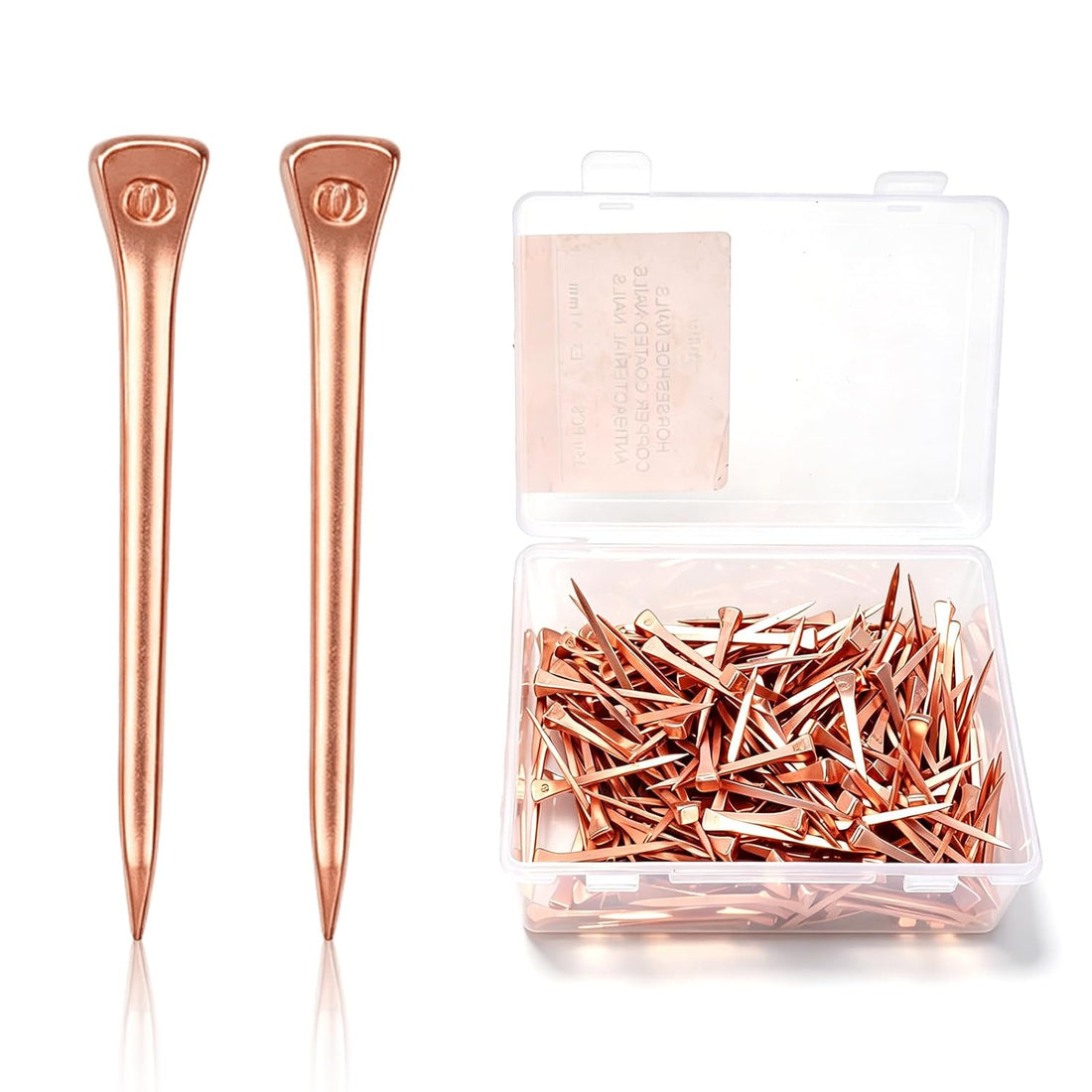 51 mm E5 Copper Plated Horseshoe Nails