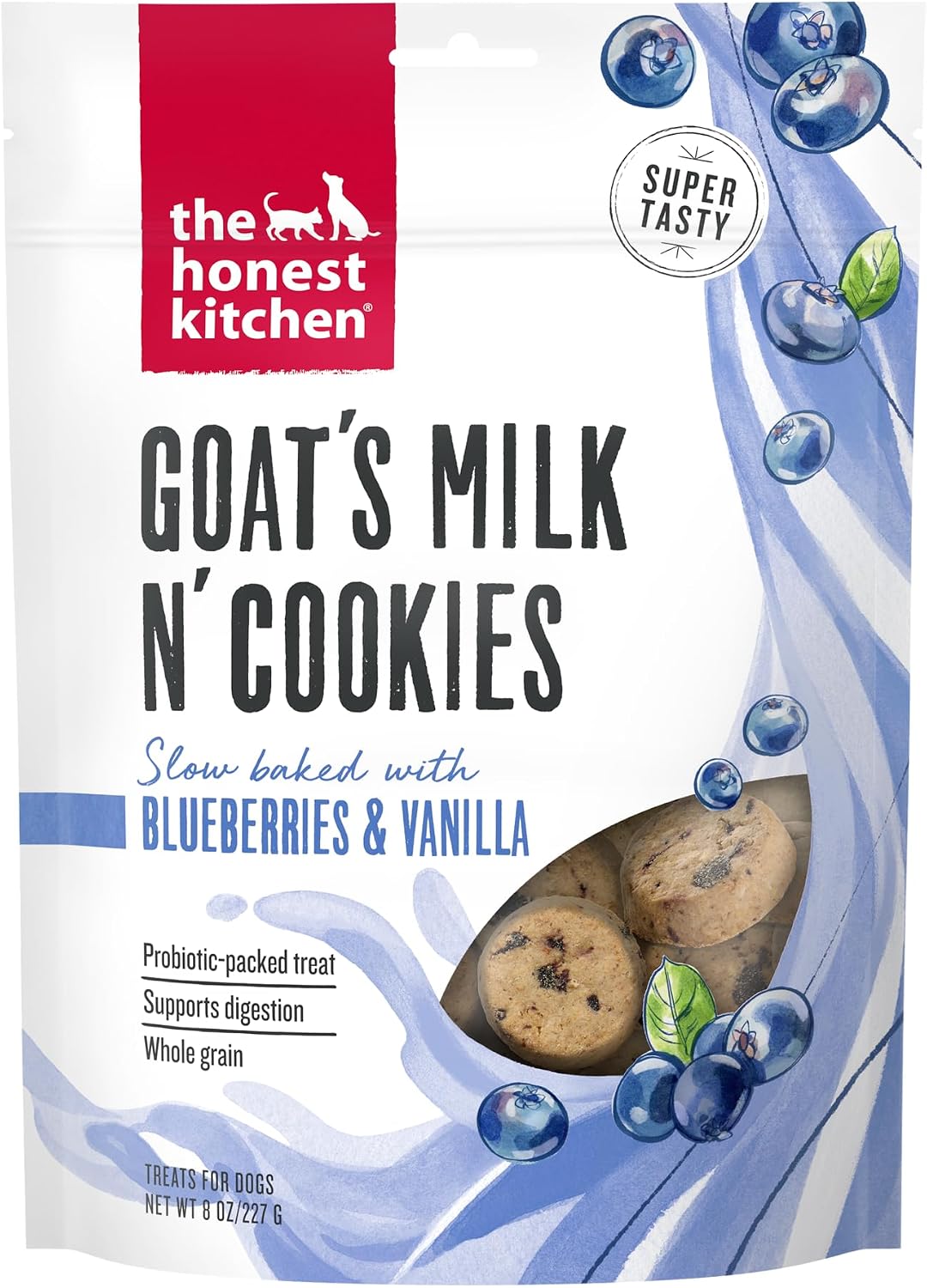 The Honest Kitchen Whole Grain Goat’s Milk N’ Cookies Dog Treats