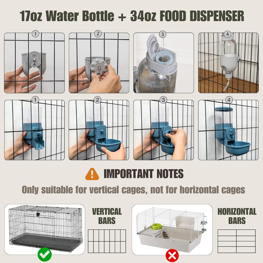 Automatic Pet Food Water Dispenser