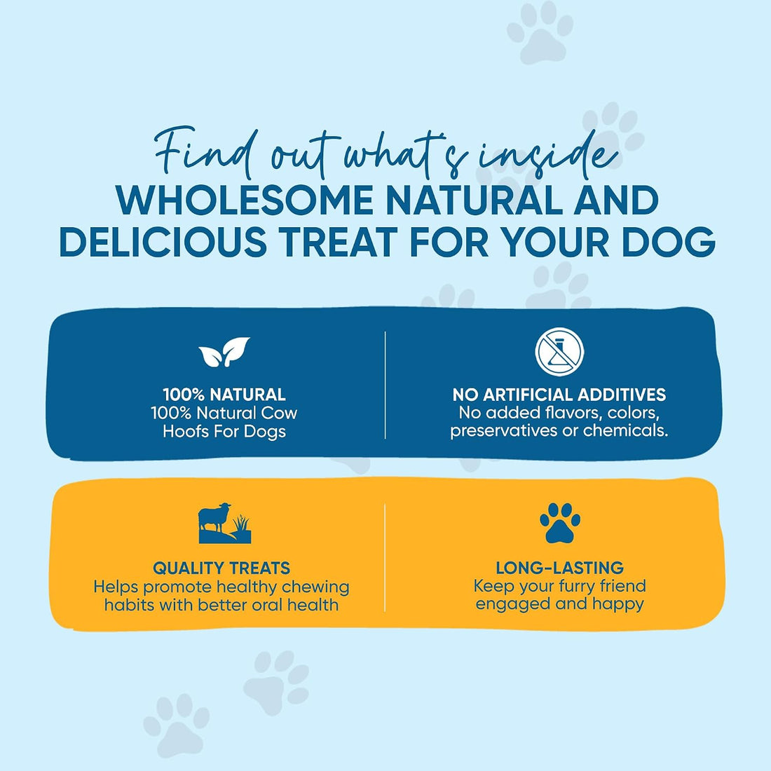 123 Treats | Hooves for Dogs