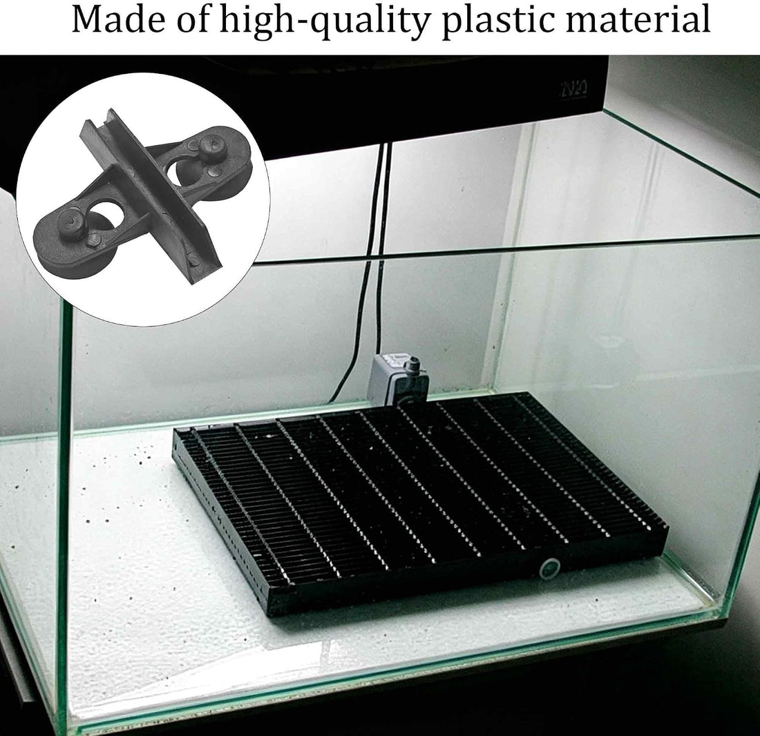 12PCS Aquarium Divider Suction Cup Clips Fish Tank Isolation Plate