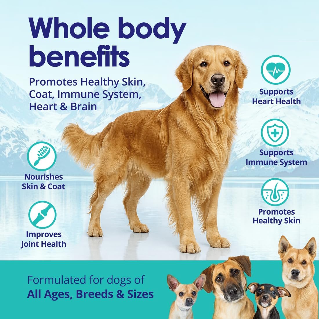 Wild Omega 3 Fish Oil for Dogs