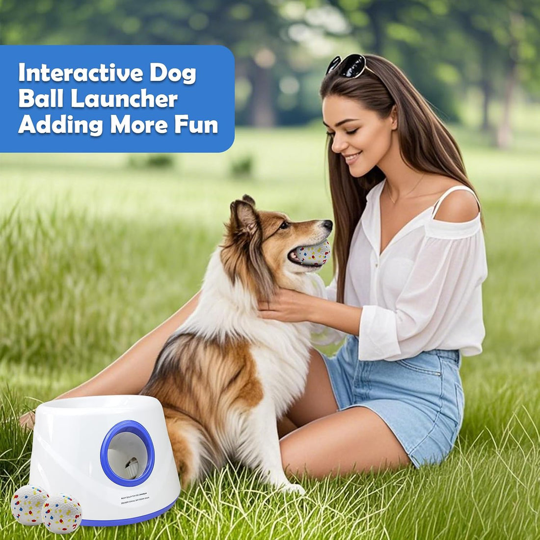 MEKAPLE Automatic Dog Ball Launcher