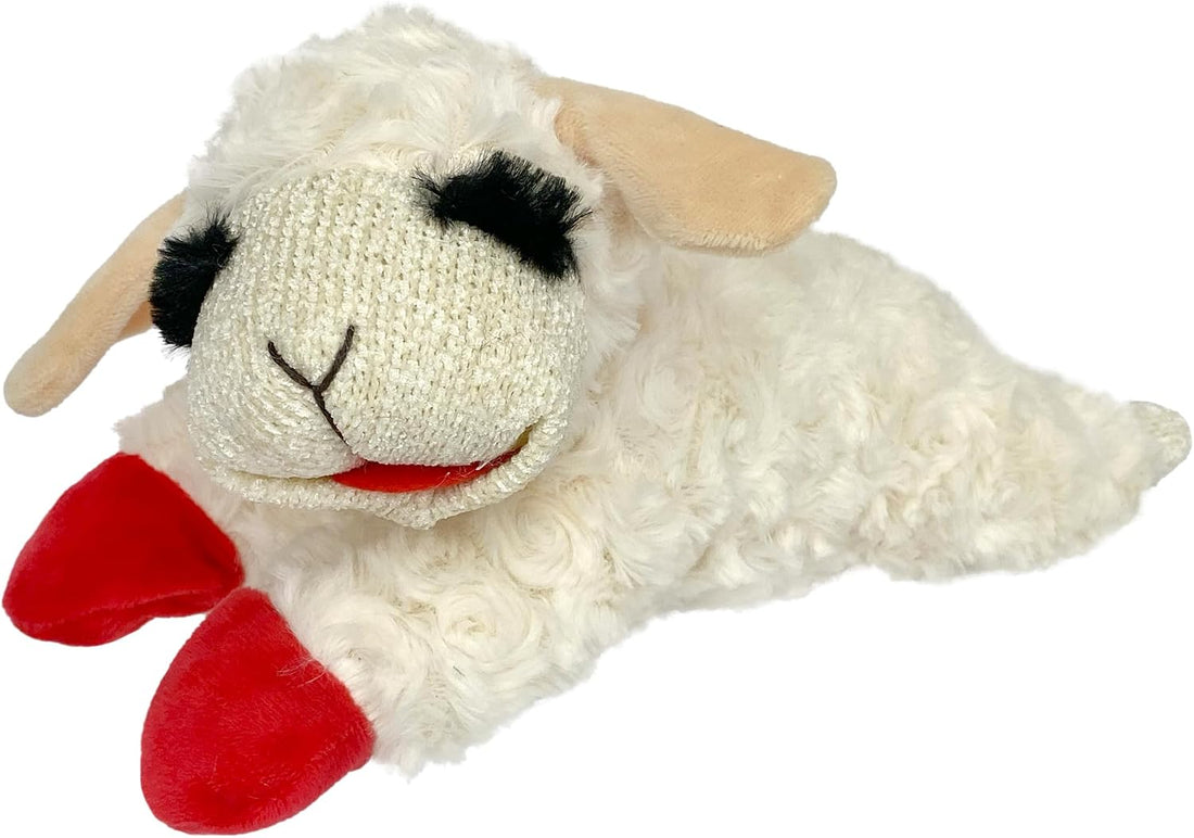 Multipet Lamb Chop Dog Plush Toy - Squeaky Toy
