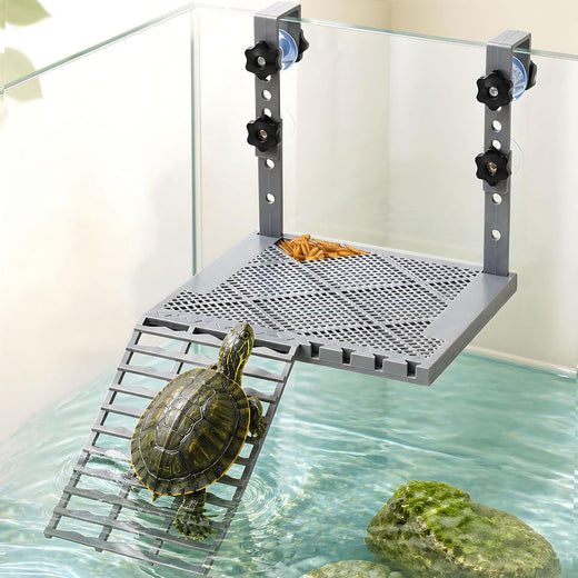Adjustable Hanging Turtle Basking Platform, Turtle Dock