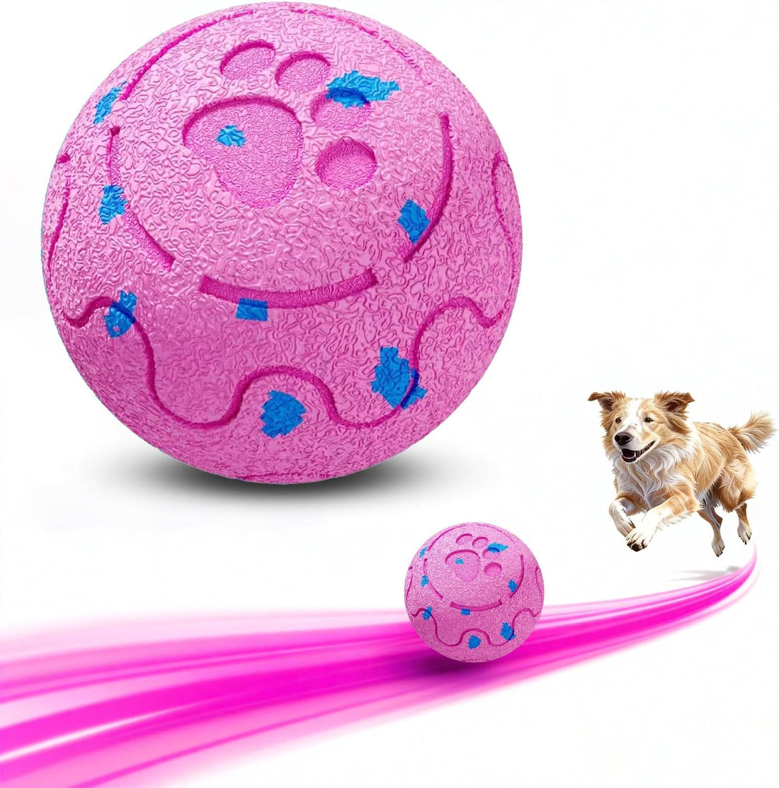 Interactive Smart Dog Toy, Automatic Moving, Bouncing Ball