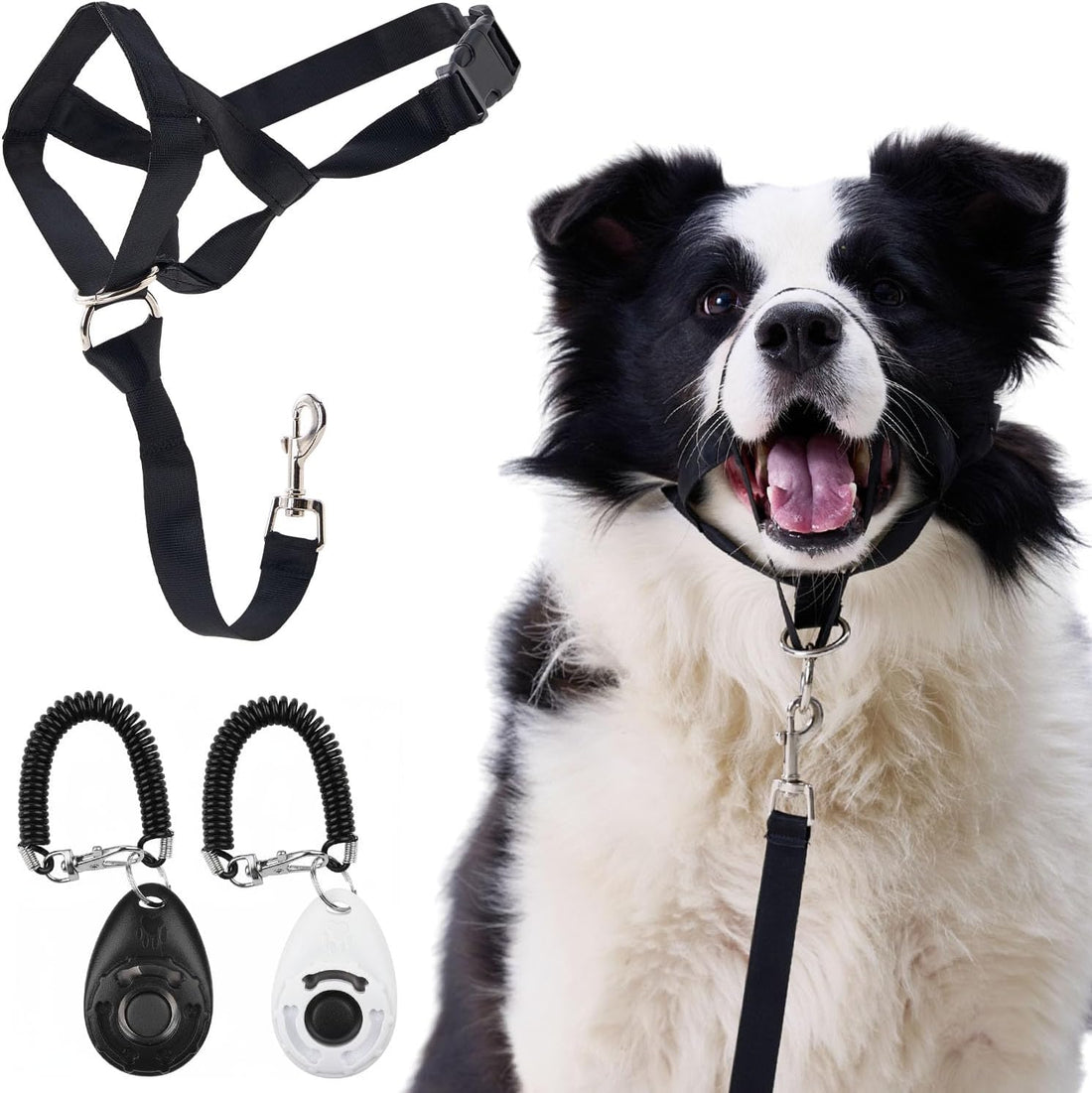 Gentle Leader for Dogs + 2X Free Training Clicker