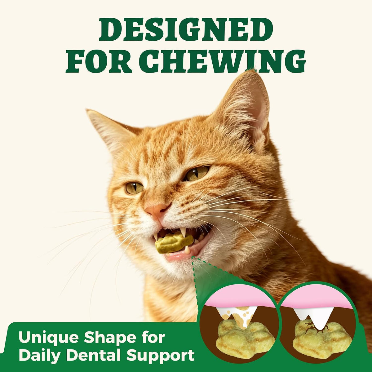 Wellix Cat Grass Treats with Catnip, Hairball & Digestive Support, 13.05 oz