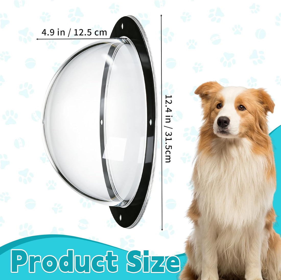 Nexboraque 2 Pack Dog Fence Window