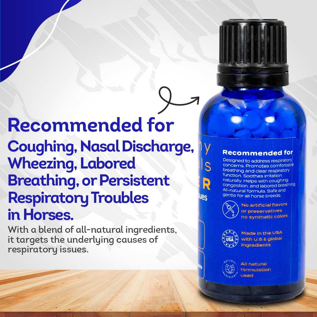 HA4E - Horse Respiratory Issues Support - Helps Prevent Heaves