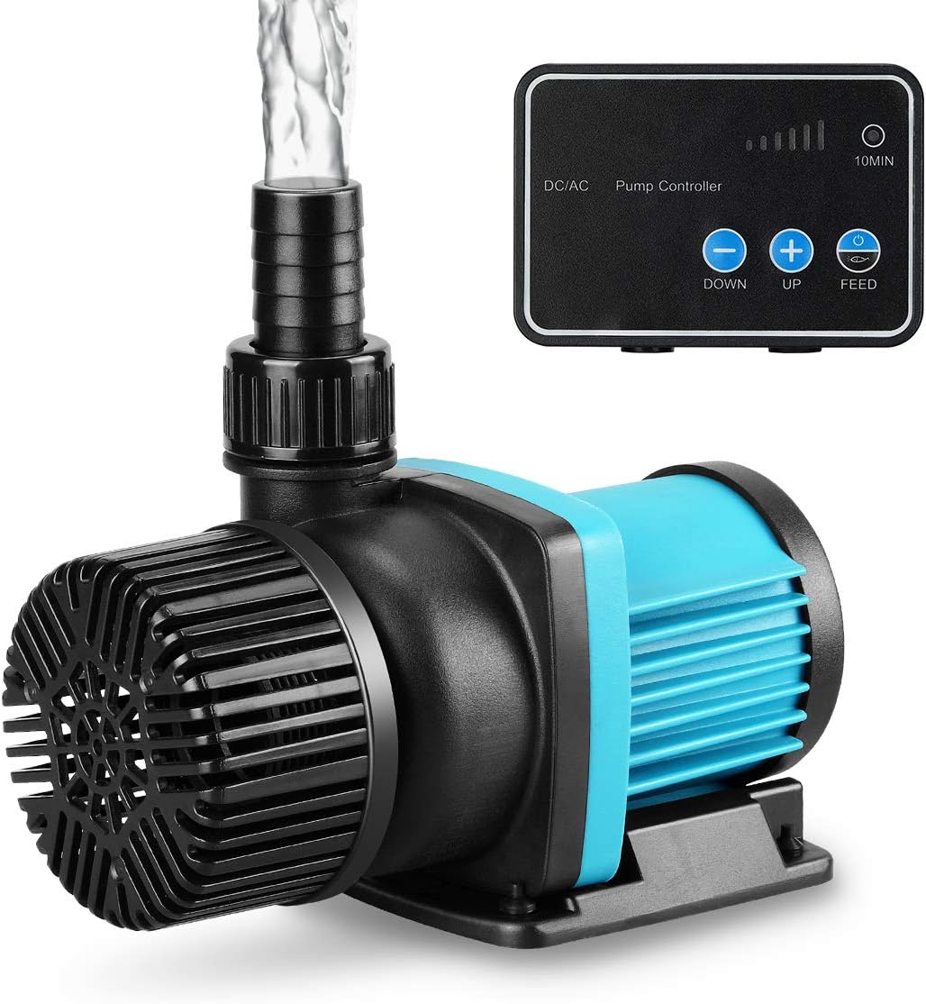 800GPH 30W16FT Aquarium 24V DC Water Pump with Controller