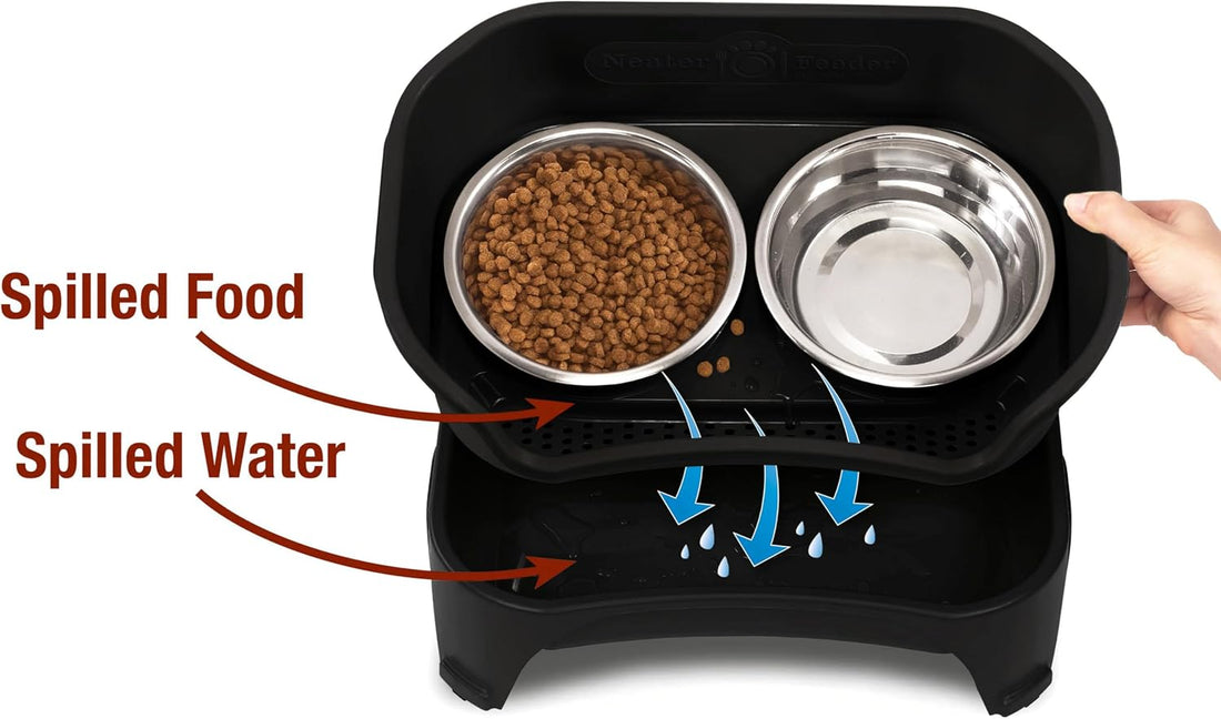 Neater Feeder Express Mess Proof Dog Bowls Elevated for Medium