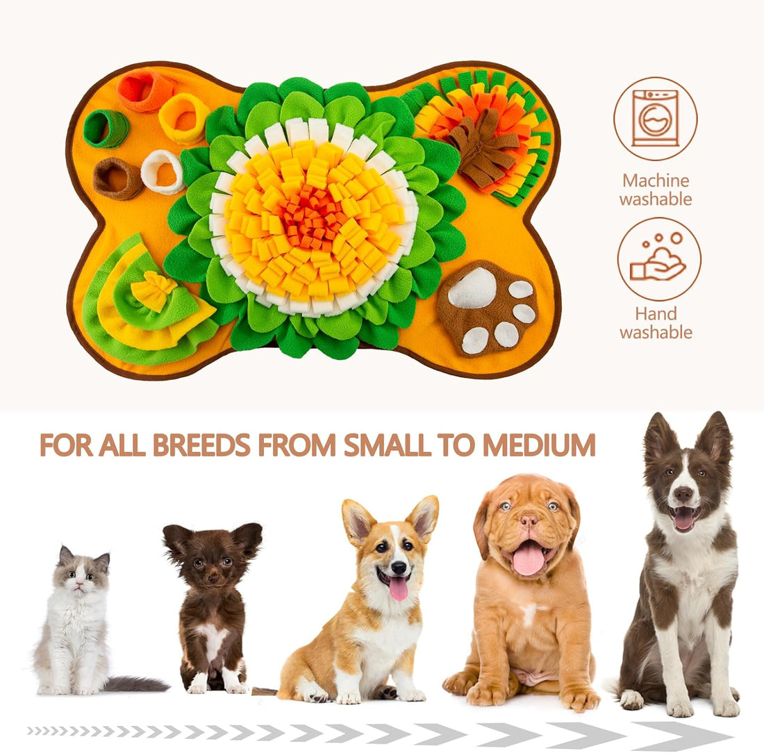 Snuffle Mat for Dogs, Pet Snuffle Mat for Small and Medium Dogs